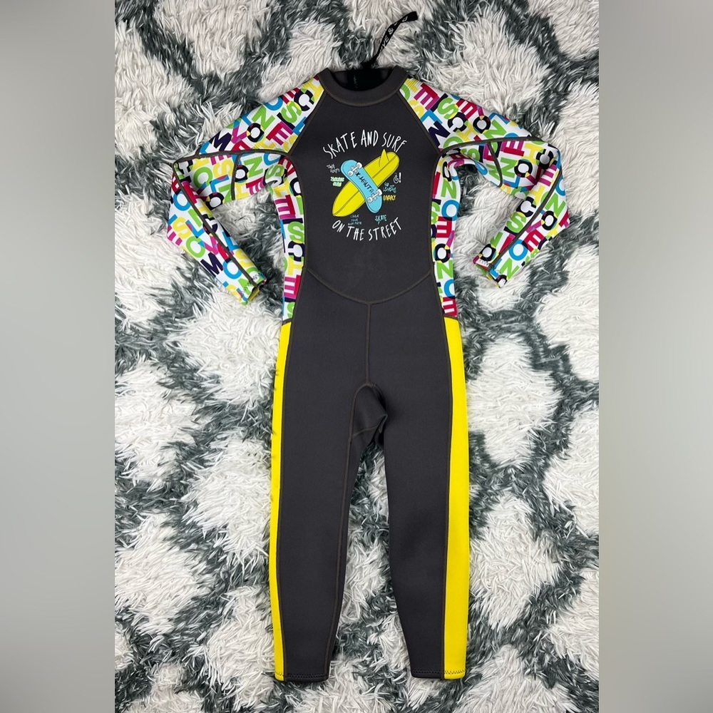 Dive & Sail Full Kids Wetsuit Size XL Skate and Surf on the Street X-Manta